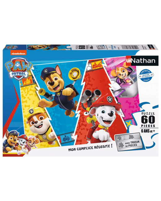 Puzzle La Pat'Patrouille colorée - de 6 ans