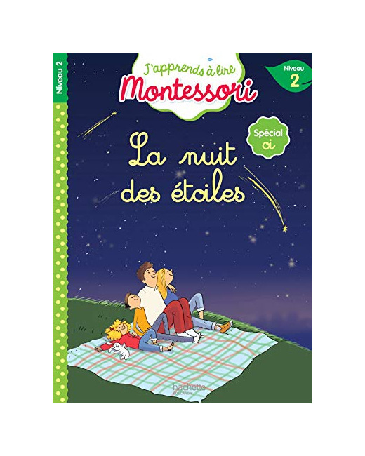 La nuit des étoiles, niveau 2 - J'apprends à lire Montessori