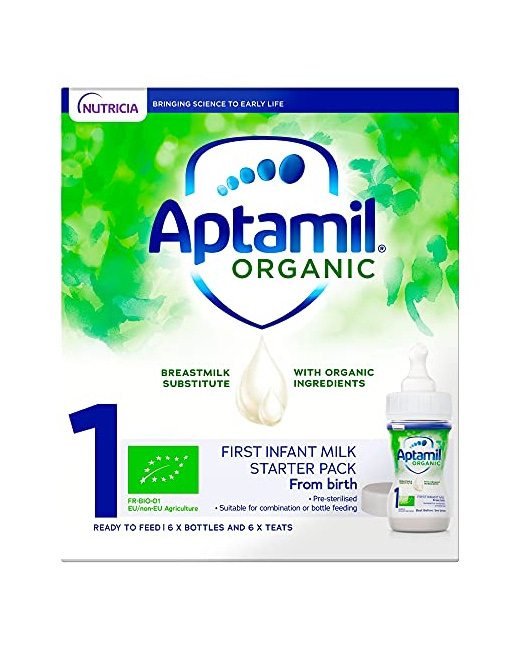 Aptamil Organic 1 First Baby Milk Formula Starter