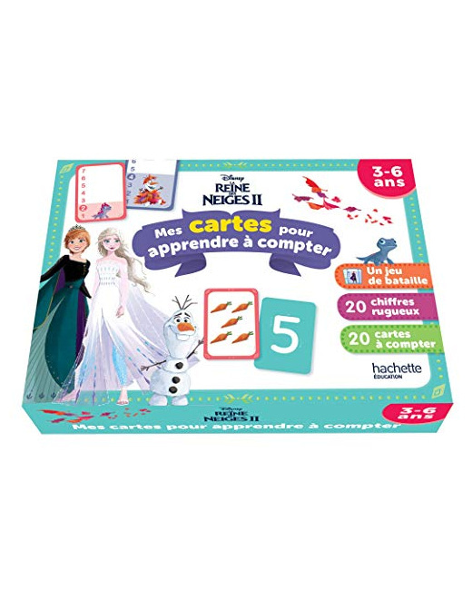 Disney - La Reine des neiges 2 - Mes cartes pour apprendre à compter