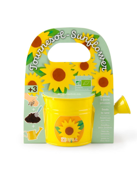 Mini arrosoir graine de Tournesol