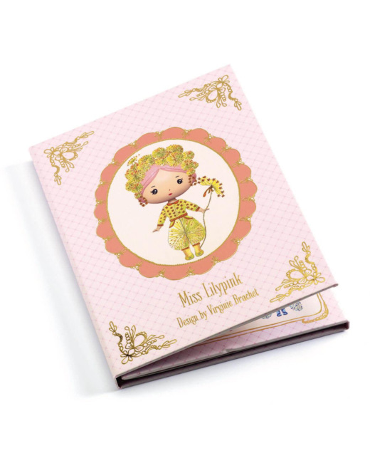 Stickers Miss Lilypink repositionnables