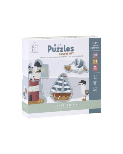 Puzzle 6 en 1  - Sailors bay