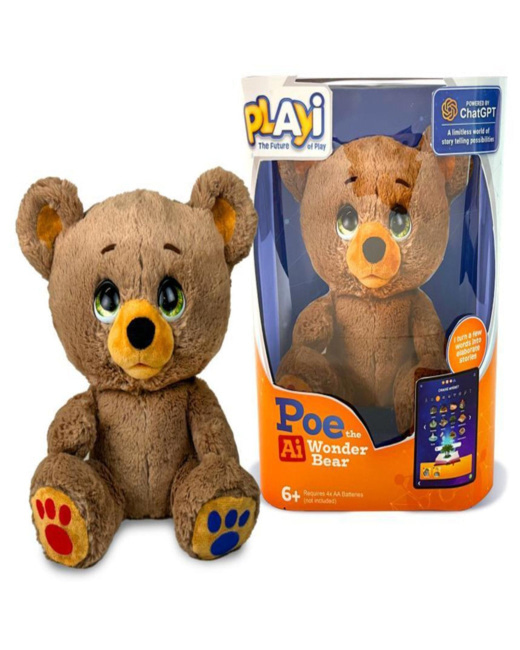 Peluche Mon ours créateur d'histoire