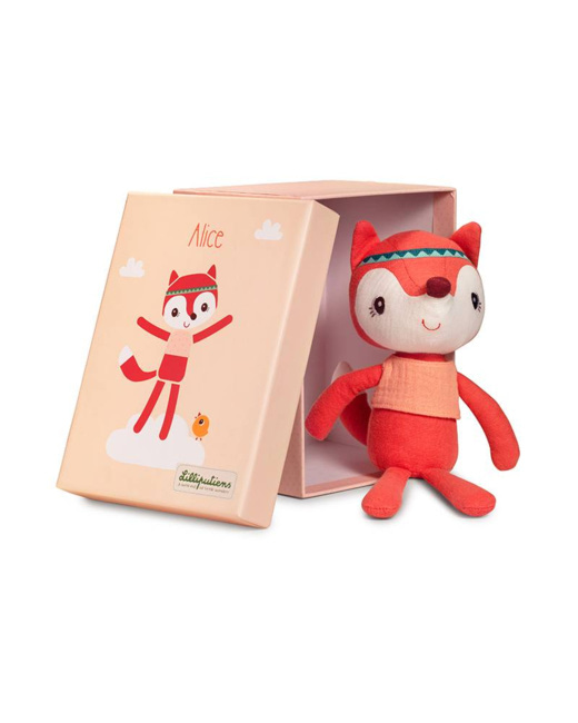 Peluche câline Alice