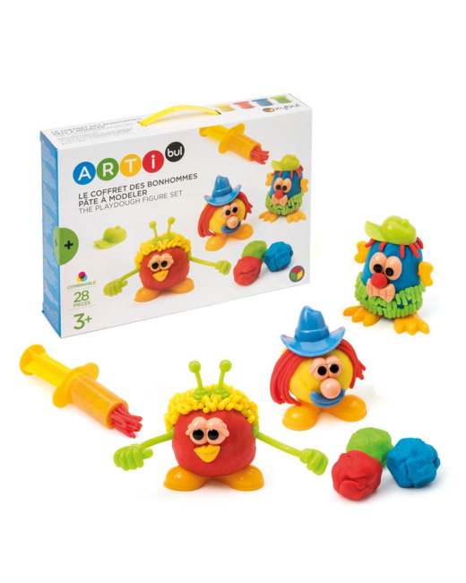 Coffret de pâte à modeler bonhommes
