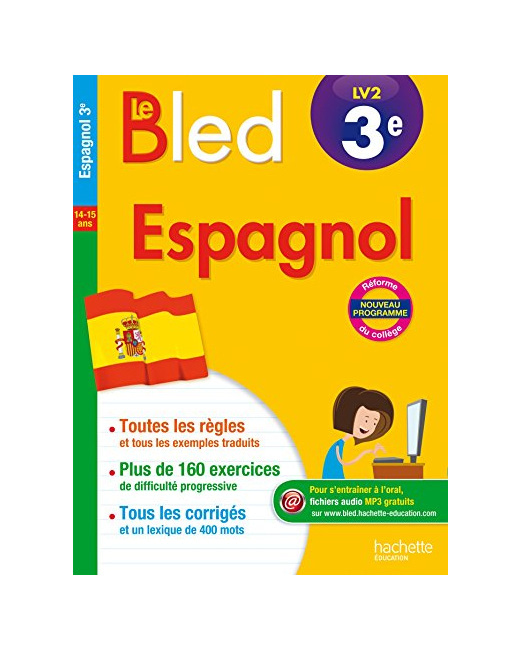 Cahier Bled - Espagnol 3E