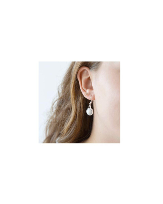 Boucles d'oreilles Dalhya - Bijou au lait maternel