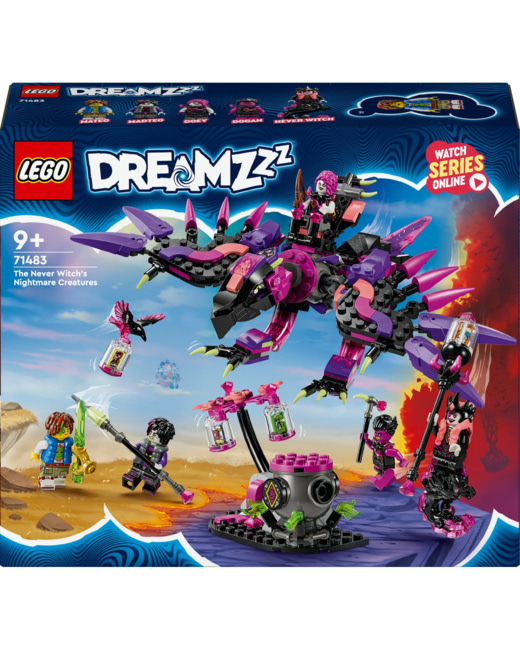 Les créatures de la sorcière des cauchemars Dreamzzz