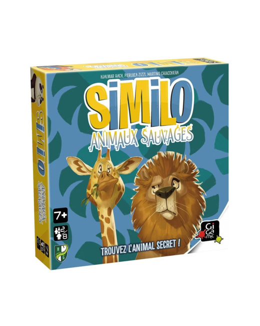 Jeu éducatif Similo Animaux sauvages