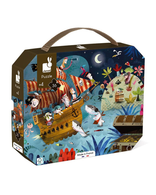 Puzzle la chasse aux tresors - 36 pieces
