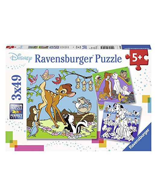 Puzzle - Les Amis - Disney - 3x49 pièces
