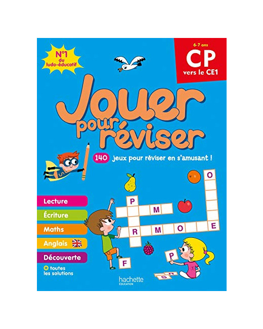Jouer pour réviser - Du CP au CE1 - Cahier de vacances 2023