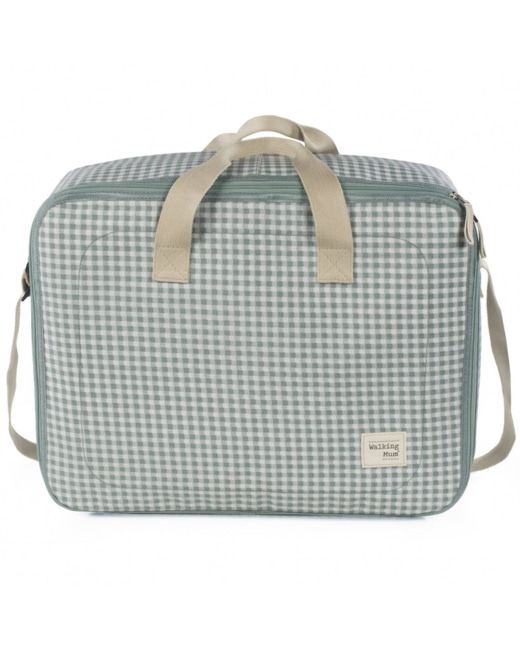 Valise de maternité I Love Vichy