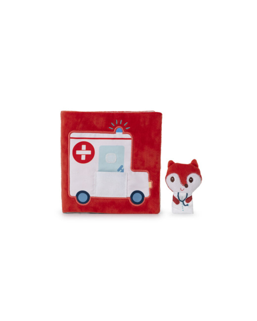 Livre d'activités en tissu Alice Docteur