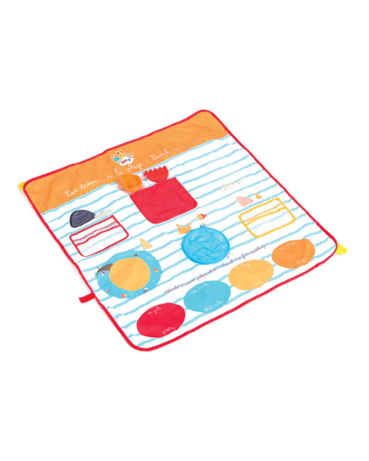 Tapis multi activités Les trésors de la plage 
