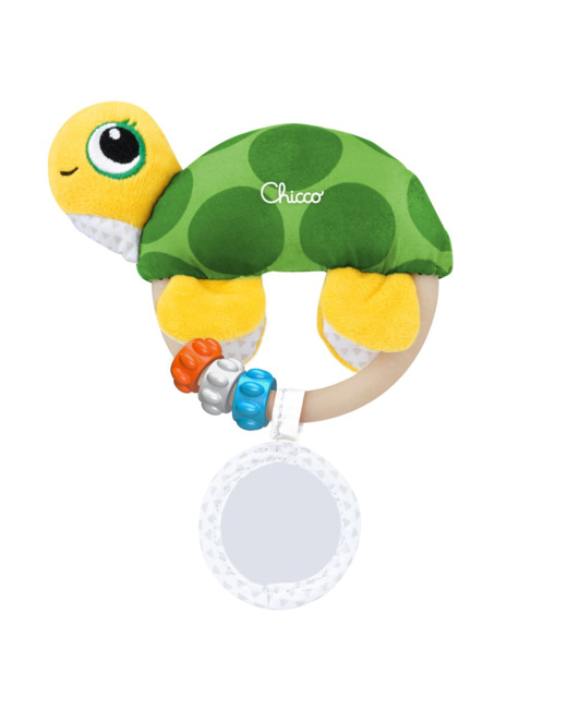 Hochet en tissu Tortue