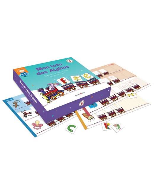 Jeu éducatif Mon loto des Alphas