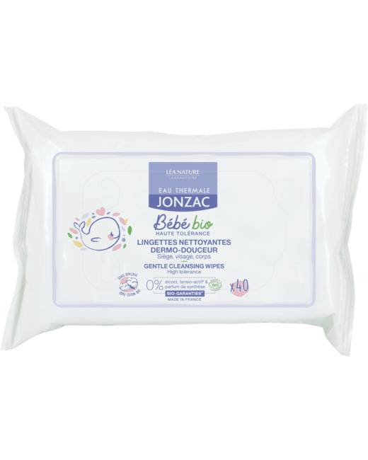 Lingettes nettoyantes dermo-douceur