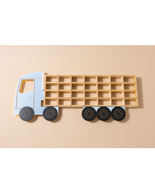 Étagère Lumineuse Camion Bois