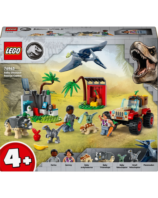 Le centre de sauvetage des bébés dinosaures Jurassic World