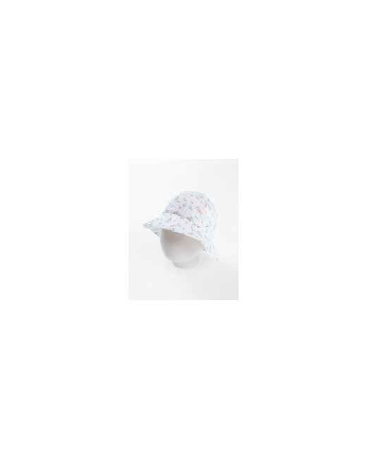 Chapeau imprimé fleuri