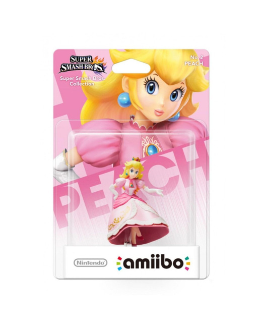 Figurine Super Smash Bros - Peach Amiibo