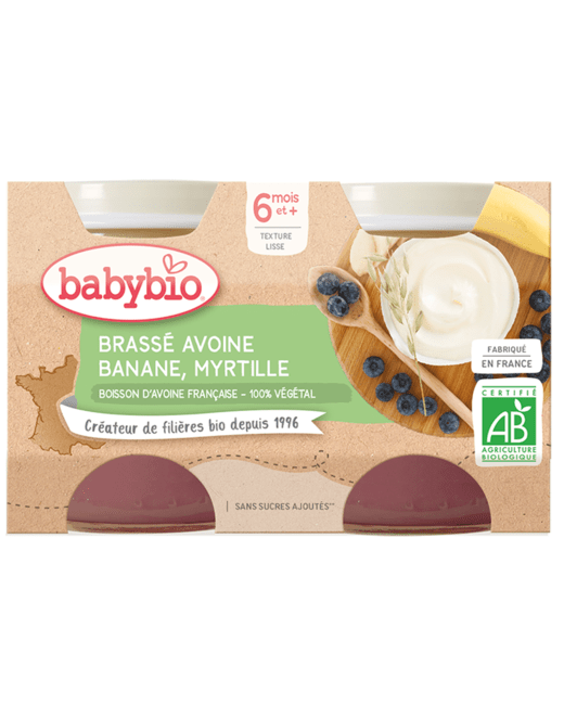 Brassé Avoine Banane Myrtille
