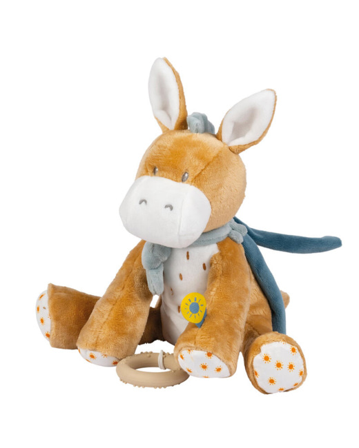 Peluche musicale âne Leo Felix Leo