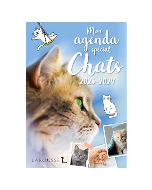 Agenda scolaire chats 2023-2024