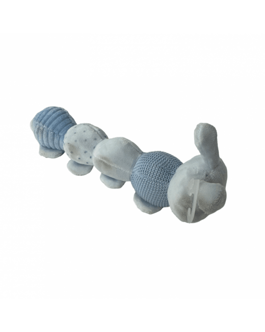 Peluche chenille d'éveil Lapidou Les imparfaits