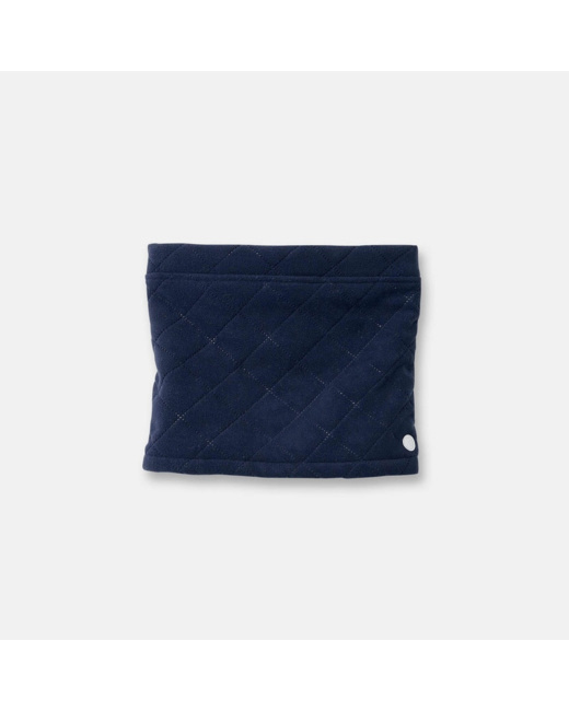 Snood doublé polaire matelassé bleu garçon