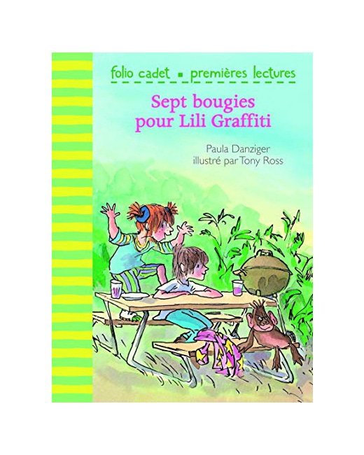 Livre Sept Bougies Pour Lili Graffiti - Folio Cadet Premières Lectures - Je Lis Tout Seul - A Partir De 6 Ans
