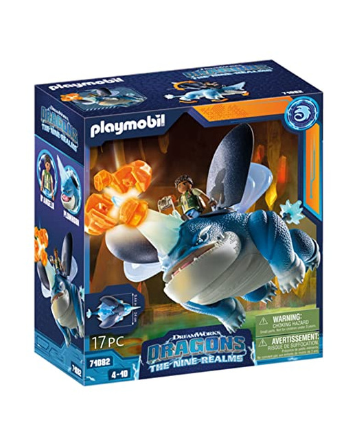 Playmobil Dragons Nine Realms - Plowhorn & D'Angelo