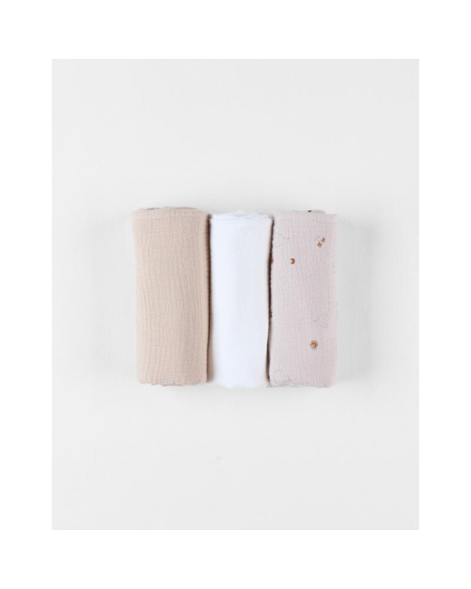 Set de 3 langes Bali, Moka et Snow