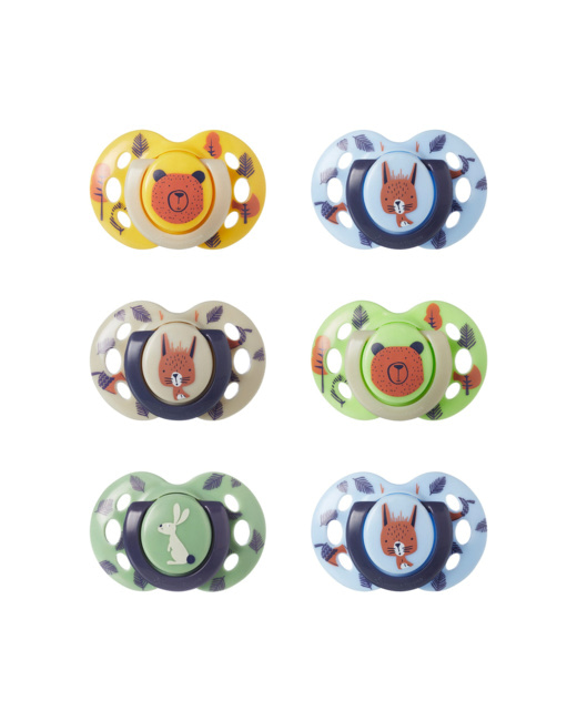 Sucettes Orthodontiques Fun Style, 6-18 M