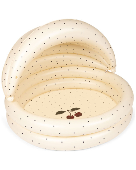 Piscine avec auvent Cherry Navy Dots