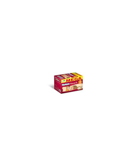 HUGGIES Natural Fit T3 4 9 kg MEGA BOX de 112 couches