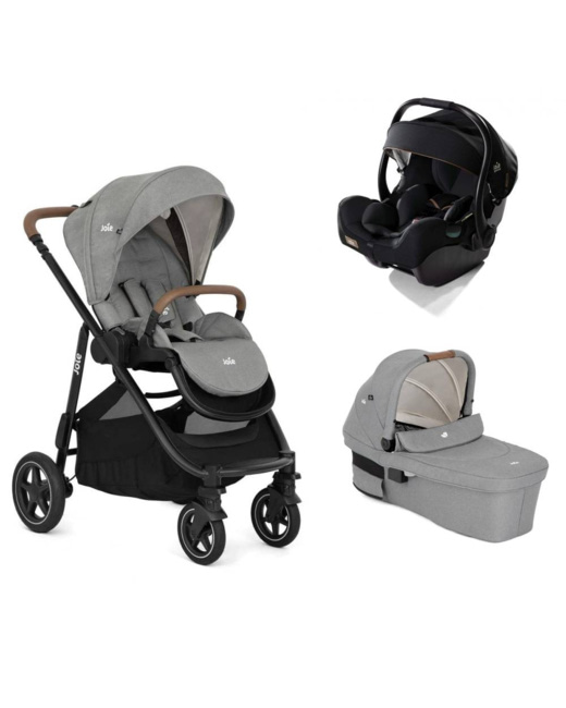 Poussette trio versatrax + siege auto i-jemini + nacelle ramble xl 