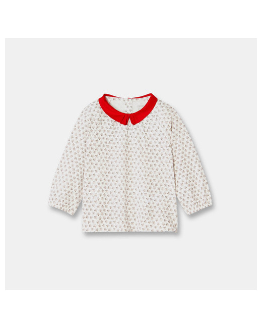 T-shirt blouse imprimé organic cotton