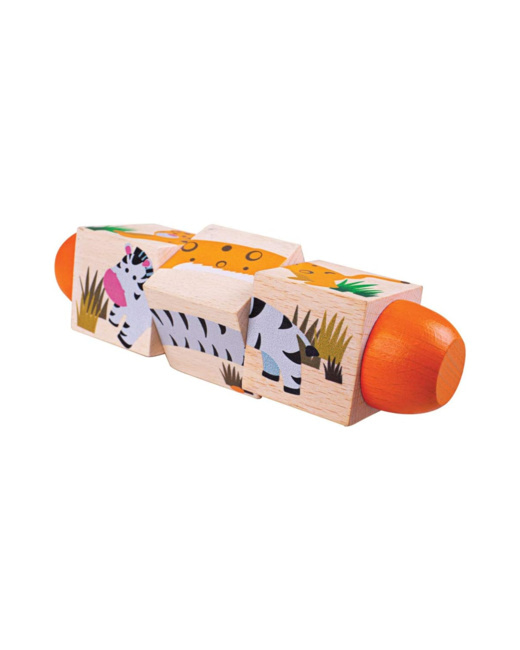 Jeu en bois Blocs Twist Jungle