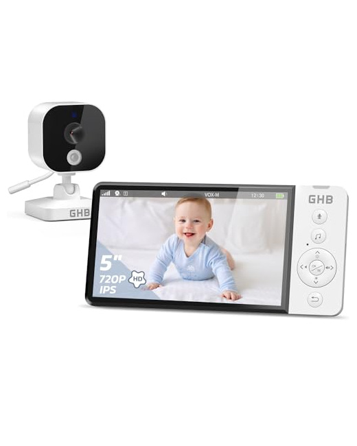 Babyphone vidéo 5 pouces