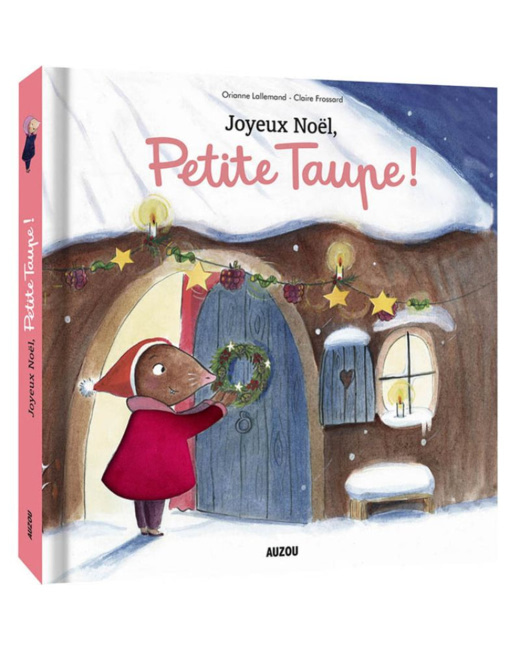 Livre à toucher Joyeux Noël, Petite Taupe !