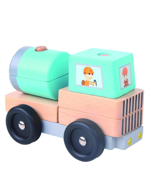 Jouet bois Camion a construire en bois