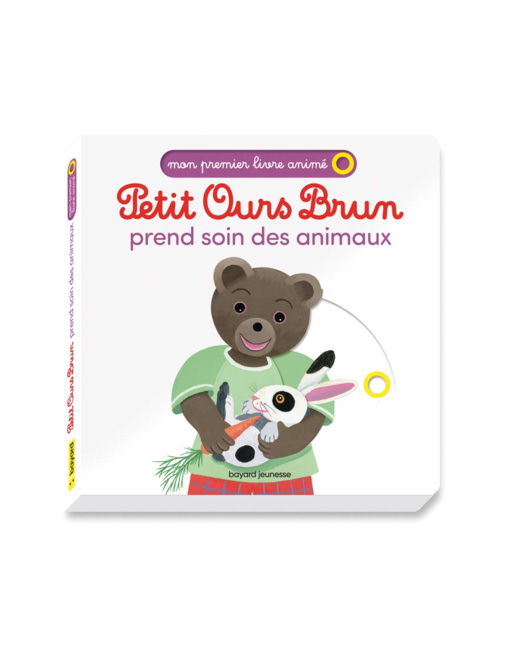 Livre Petit Ours Brun prend soin des animaux