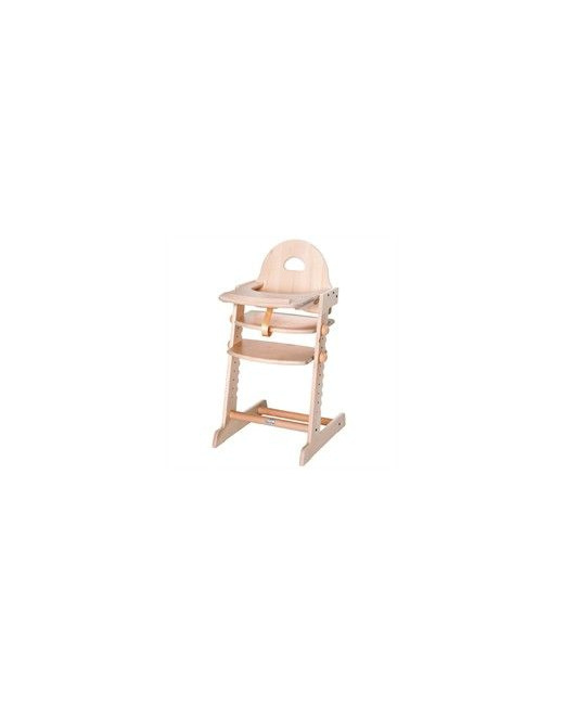 Chaise haute ergonomique évolutive
