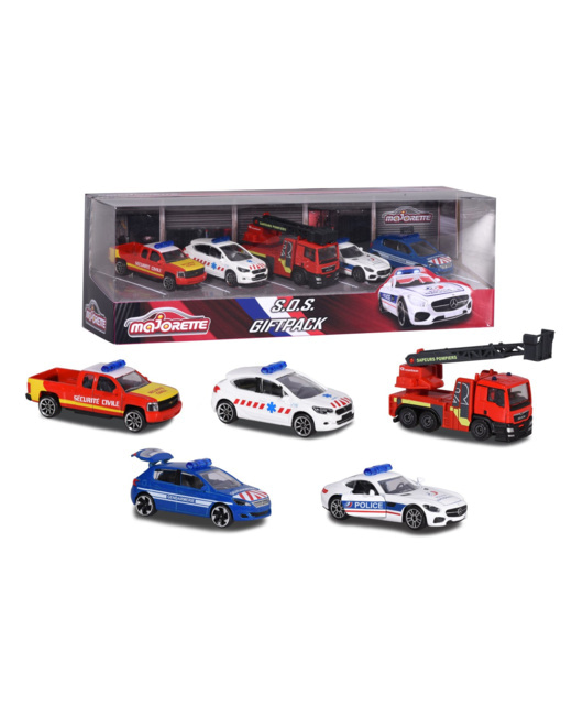 Coffret véhicule de 5 SOS Majorette