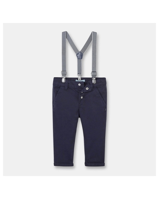 Pantalon velours et bretelles