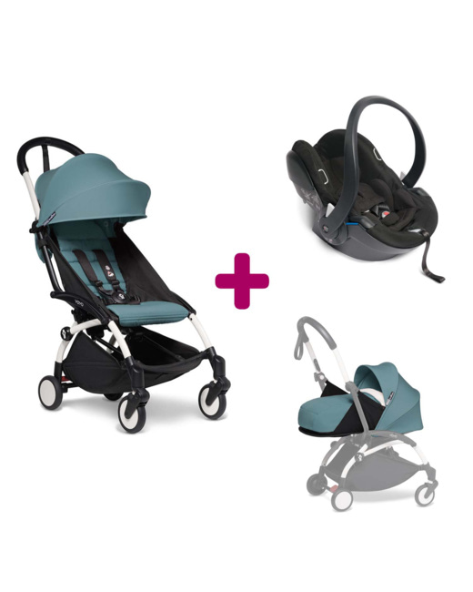 Poussette YOYO² + pack nouveau-né 0+ + siège auto + pack 6+ 