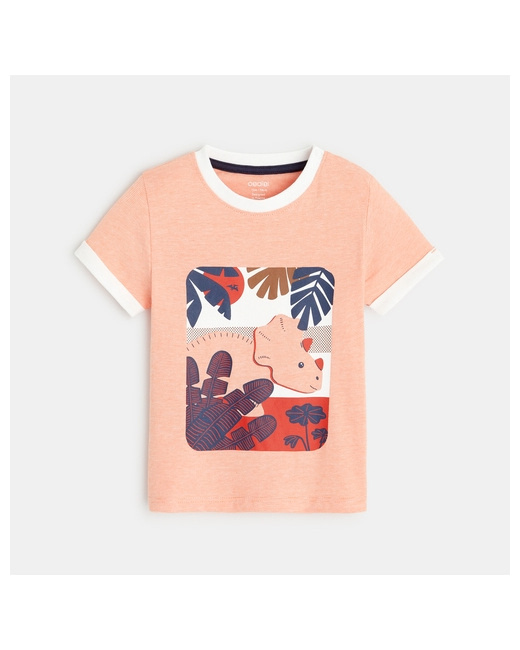T-shirt rayé dinosaure
